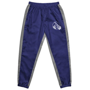 Adult track pants blue and grey